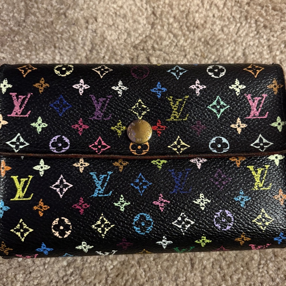 Louis Vuitton murakami Alexandra Wallet